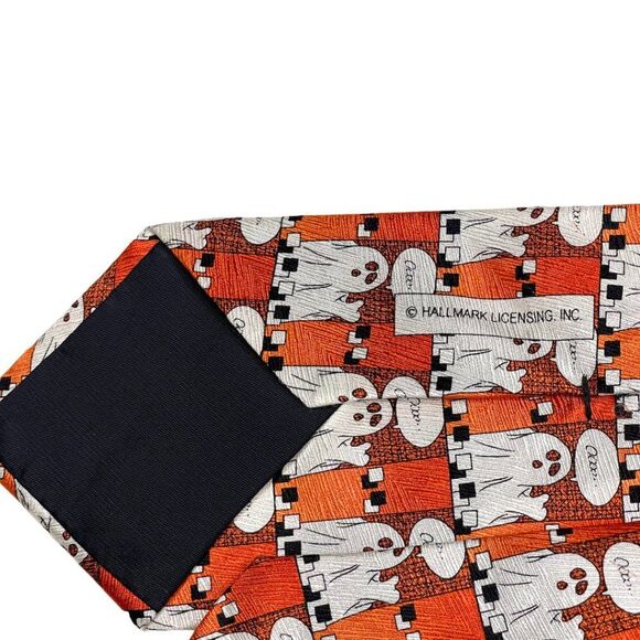 Halloween Novelty Silk Necktie - Picture 6 of 12